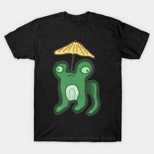 Umbrella Frog T-Shirt